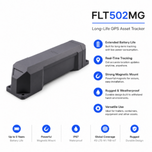 FLT502MG GPS Asset Tracker Feature Sheet